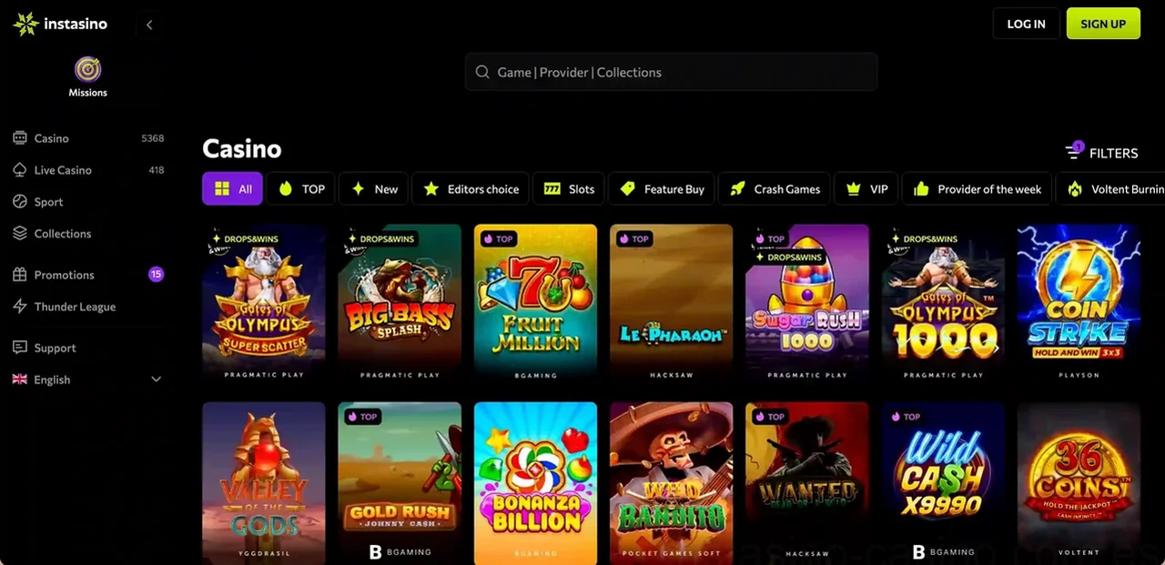 Instasino Casino Casino